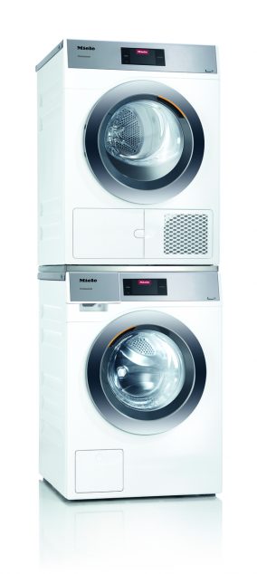 Miele Stacking Washer Dryer available from Multibrand Professional